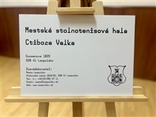Pomenovanie stolnotenisovej haly 2024